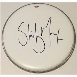 Shirley Manson Signed Drumhead (PSA COA)