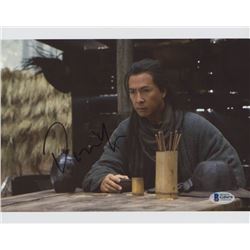 Donnie Yen Signed "Crouching Tiger, Hidden Dragon: Sword of Destiny" 8x10 Photo (Beckett COA)