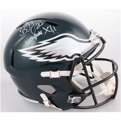 Brian Dawkins Signed Philadelphia Eagles Full-Size Speed Helmet Inscribed "Weapon X!!" (JSA COA)