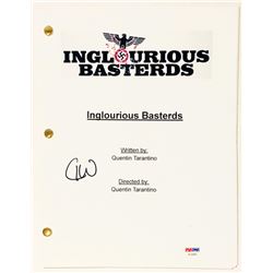 Christoph Waltz Signed "Inglourious Basterds" Full Movie Script (PSA COA)