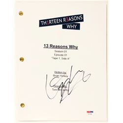 Dylan Minnette Signed "Thirteen Reasons Why" Full Movie Script (PSA COA)