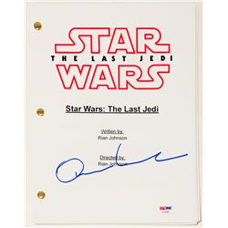 Oscar Isaac Signed "Star Wars: The Last Jedi" Full Movie Script (PSA COA)
