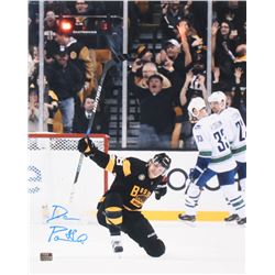 David Pastrnak Signed Boston Bruins 16x20 Photo (Pastrnak Hologram)
