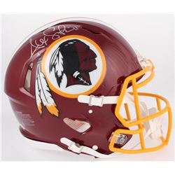 Alex Smith Signed Washington Redskins Full-Size Authentic On-Field Speed Helmet (Beckett COA)