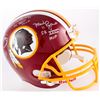 Image 1 : Mark Rypien, Doug Williams  John Riggins Signed Washington Redskins Full-Size Helmet With (3) Inscri