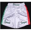 Image 1 : Fernando Vargas Signed "Ferocious" Boxing Shorts (MAB Hologram)