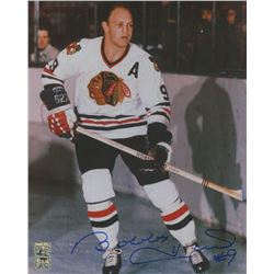 Bobby Hull Signed Chicago Blackhawks 8x10 Photo (Hull Hologram)