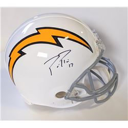 Philip Rivers Signed Los Angeles Chargers Full-Size Authentic On-Field Helmet (Beckett COA)