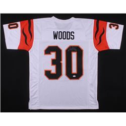 Ickey Woods Signed Cincinnati Bengals Jersey (JSA COA)