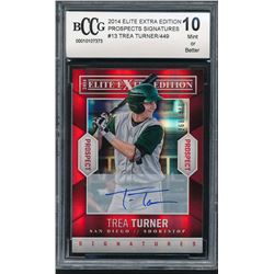 2014 Elite Extra Edition Prospects Signatures #13 Trea Turner / 449 (BCCG 10)