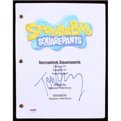 Tom Kenny Signed "SpongeBob SquarePants: Help Wanted" Episode Script (PSA COA)