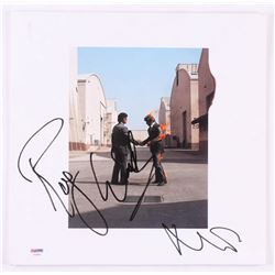 Roger Waters  Nick Mason Signed Pink Floyd "Wish You Were Here" Vinyl Record Album Cover (PSA LOA)