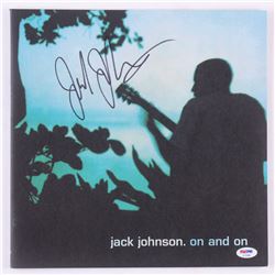 Jack Johnson Signed "On and On" Vinyl Record Album Cover (PSA COA)