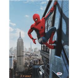 Tom Holland Signed "Spider-Man: Homecoming" 11x14 Photo (PSA COA)