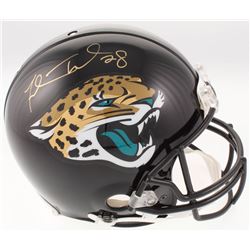 Fred Taylor Signed Jacksonville Jaguars Full-Size Authentic On-Field Helmet (Beckett COA)