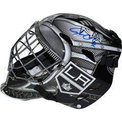 Jonathan Quick Signed Los Angeles Kings Full Size Goalie Mask (Steiner COA)