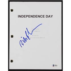 Bill Pullman  Signed "Independence Day" Full Movie Script (Beckett COA)
