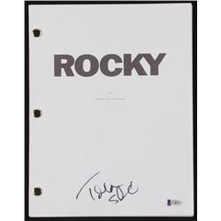 Talia Shire Signed "Rocky" Full Movie Script (Beckett COA)