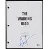 Image 1 : Andrew Lincoln Signed "The Walking Dead" Pilot Script (PSA COA)
