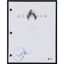 Patrick Wilson Signed "Aquaman" Full Movie Script (Beckett COA)