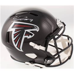 Calvin Ridley Signed Atlanta Falcons Full-Size Speed Helmet (Radtke COA  Ridley Hologram)