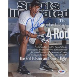 Alex Rodriguez Signed 8x10 Photo (PSA COA)
