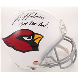 Anquan Boldin Signed Arizona Cardinals Full-Size Authentic On-Field Helmet Inscribed "3x Pro Bowl" (