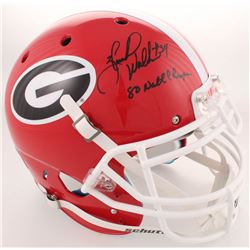 Herschel Walker Signed Georgia Bulldogs Full-Size Authentic On-Field Helmet Inscribed  "80 Natl Cham