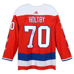 Braden Holtby Signed Washington Capitals Jersey (Fanatics Hologram)