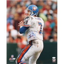 John Elway Signed Denver Broncos 16x20 Photo (JSA COA)
