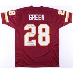 Darrell Green Signed Washington Redskins Jersey Inscribed "HOF '08"  "SB XXII, XXVI Champ" (JSA COA)