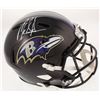 Image 1 : Mark Ingram Signed Baltimore Ravens Full-Size Speed Helmet (Radtke COA)