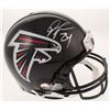 Image 1 : Devonta Freeman Signed Atlanta Falcons Full-Size Authentic On-Field Helmet (Radtke Hologram)