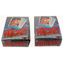 Lot of (2) 1989-90 O-Pee-Chee Hockey Box of (48) Wax Packs