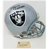 Image 1 : Marcus Allen Signed Raiders Full-Size Authentic On-Field Limited Edition Helmet Inscribed "HOF 03"  