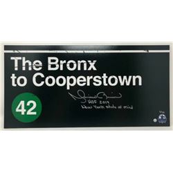 Mariano Rivera Signed "Bronx to Cooperstown" 10x20 Limited Edition Photo Inscribed "HOF 2019"  "New 