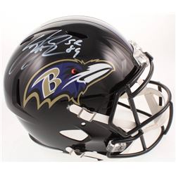 Steve Smith Sr. Signed Baltimore Ravens Full-Size Helmet (Smith Hologram)
