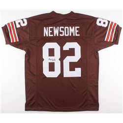 Ozzie Newsome Signed Cleveland Browns Jersey Inscribed "HOF 99" (JSA COA)