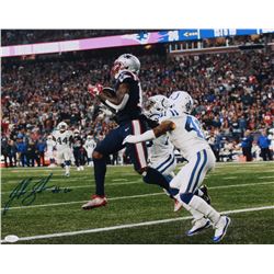 Josh Gordon Signed New England Patriots 16x20 Photo (JSA COA)