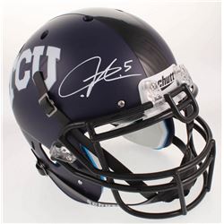 LaDainian Tomlinson Signed TCU Horned Frogs Full-Size Authentic On-Field Helmet (Radtke COA)