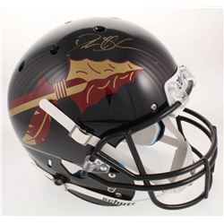 Deion Sanders Signed Florida State Seminoles Full-Size Helmet (Radtke COA)