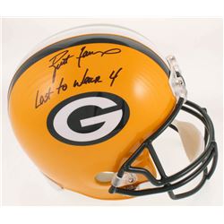 Brett Favre Signed LE Green Bay Packers Full-Size Helmet Inscribed "Last To Wear 4" (Radtke COA)