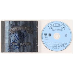 Jon Bon Jovi  Richie Sambora Signed Bon Jovi "New Jersey" CD Album (JSA COA  REAL LOA)