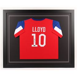 Carli Lloyd Signed Team USA 35x43 Custom Framed Jersey (Radtke COA)