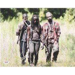 Danai Gurira Signed "The Walking Dead" 11x14 Photo (PSA COA)