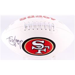 Steve Young Signed San Francisco 49ers Logo Football (JSA COA  Young Hologram)