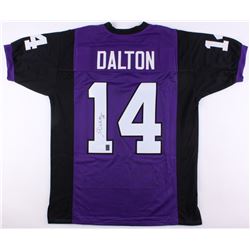Andy Dalton Signed TCU Horned Frogs Jersey (JSA COA  Dalton Hologram)
