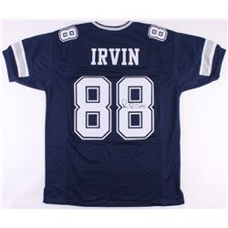 Michael "Playmaker" Irvin Signed Dallas Cowboys Jersey (JSA COA)