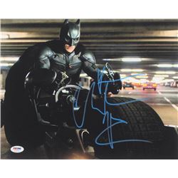 Christian Bale Signed "The Dark Knight" 11x14 Photo (PSA COA)