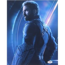 Chris Evans Signed "The Avengers" 11x14 Photo (PSA COA)